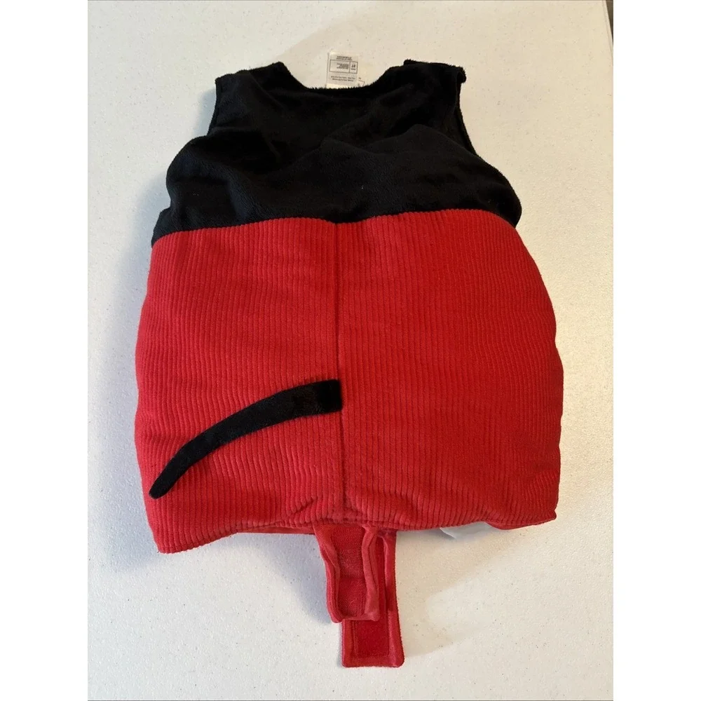 Disney Store Plush Mickey Mouse Costume Halloween Toddler SZ 3T Bodysuit Only